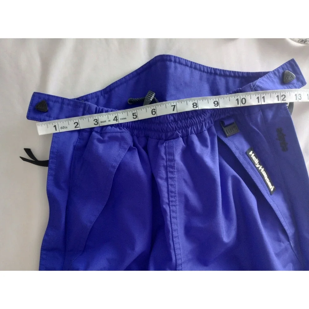 Helly Hansen Pant Women XS Purple Helly Tech Ski Snow Pants Ladies Full Side Zip